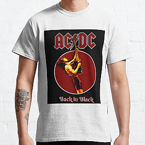 Best Cover Albums Musical     acdc Poster Classic T-Shirt RB2811