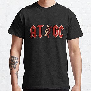 AT GC Vintage AC DC Molecular genetic code Classic T-Shirt RB2811